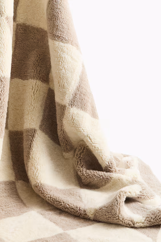 Ковер из шерсти с узором арлекин