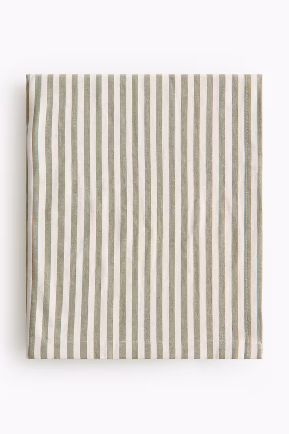 Полотенце на стол из смеси льна