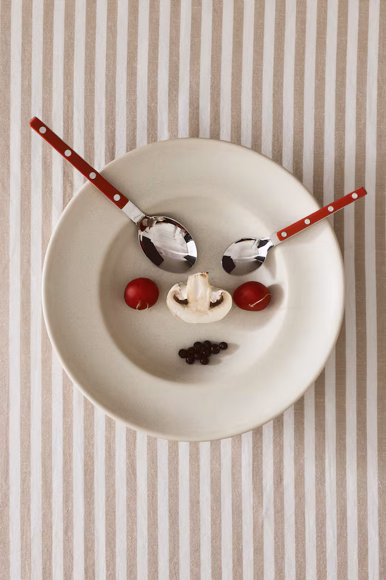 Скатерть из смеси льна