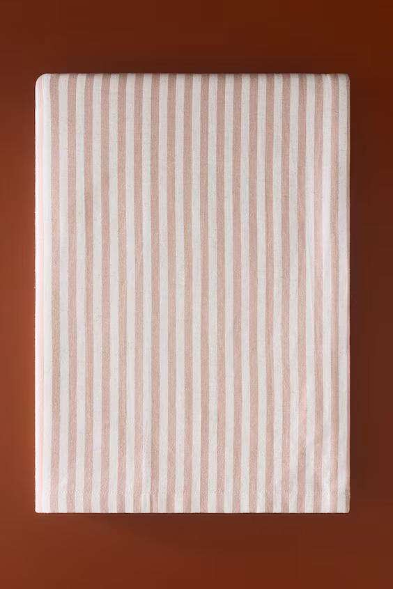 Скатерть из смесового льна