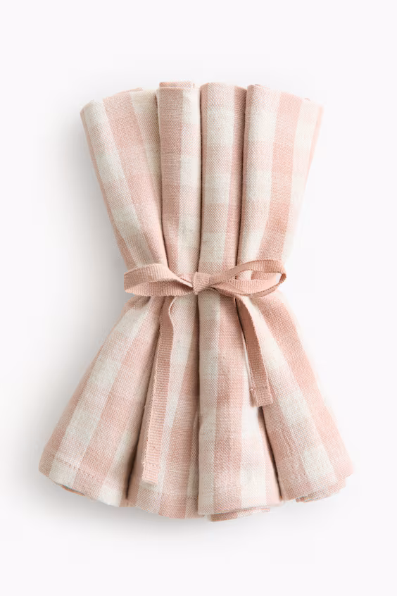 Пакет из 4 салфеток из хлопка