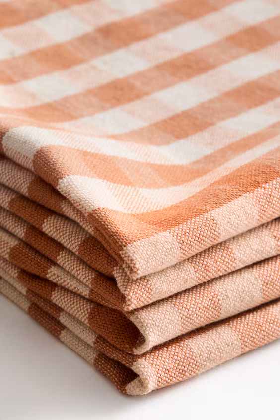 Пакет из 4 салфеток из хлопка