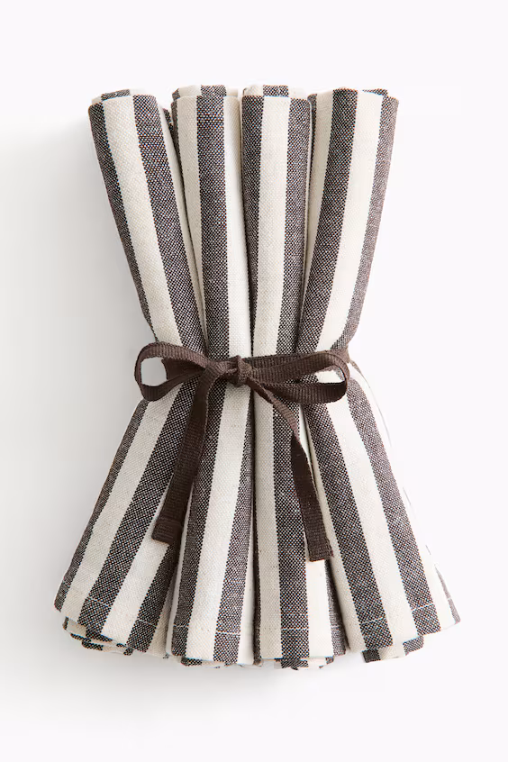 Набор из 4 салфеток из хлопка