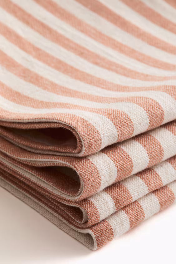 Набор из 4 хлопковых салфеток