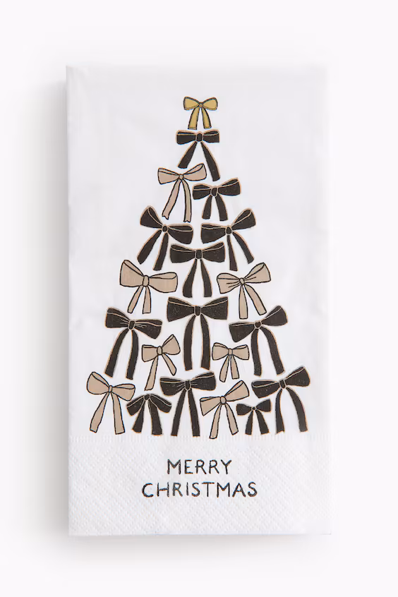 Набор из 15 бумажных салфеток