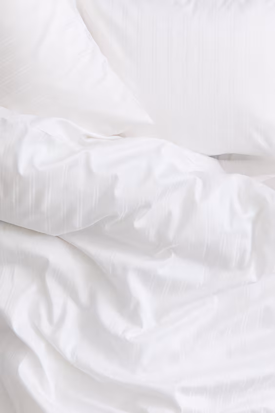 Набор покрывала для двуспальной кровати, цвет белый