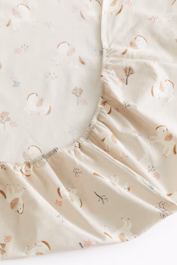 Пододеяльник из хлопка с узором