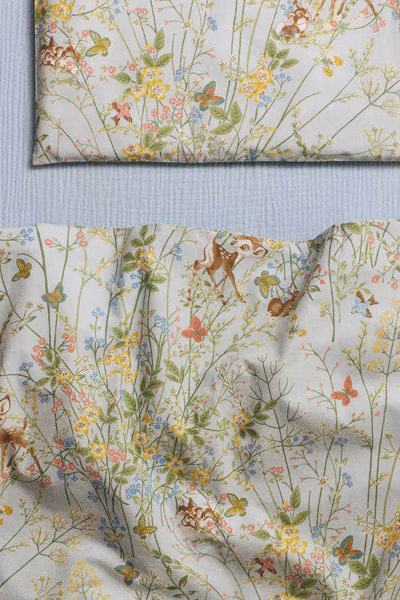 Пододеяльник для детской кроватки из муслина