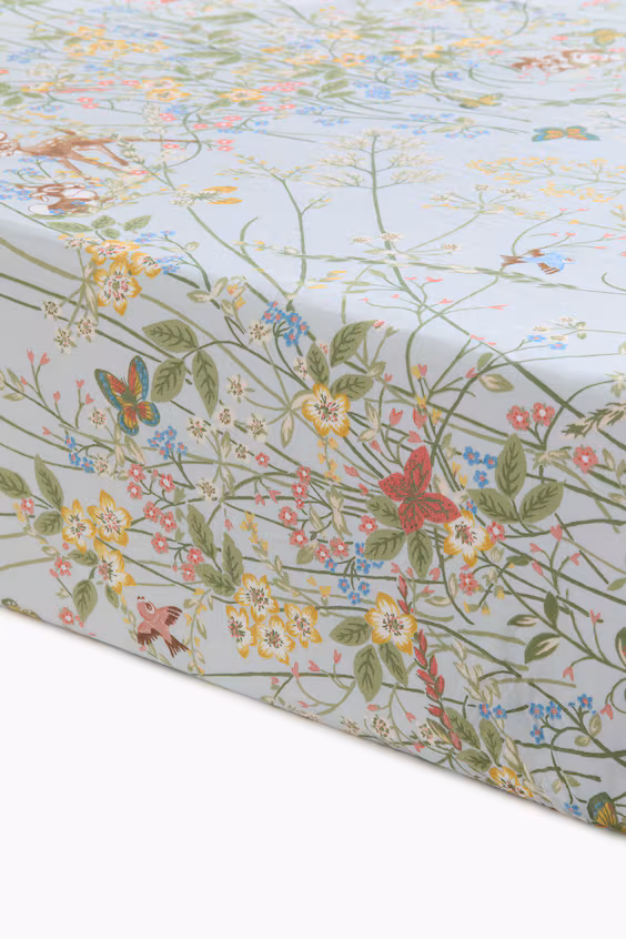 Пододеяльник из хлопковой ткани с узором