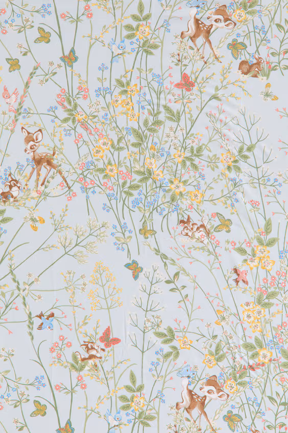 Пододеяльник из хлопковой ткани с узором