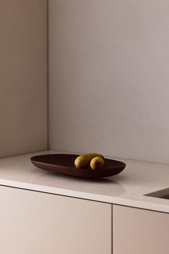 Деревянная тарелка