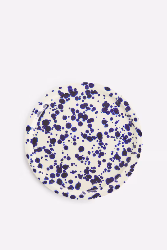 Гресовая тарелка 22 см