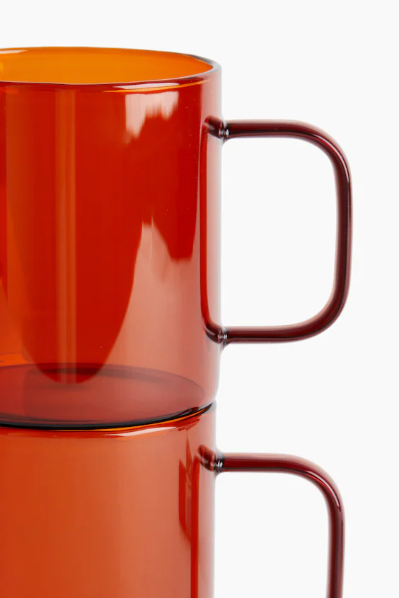 Набор из 2 стаканов из стекла