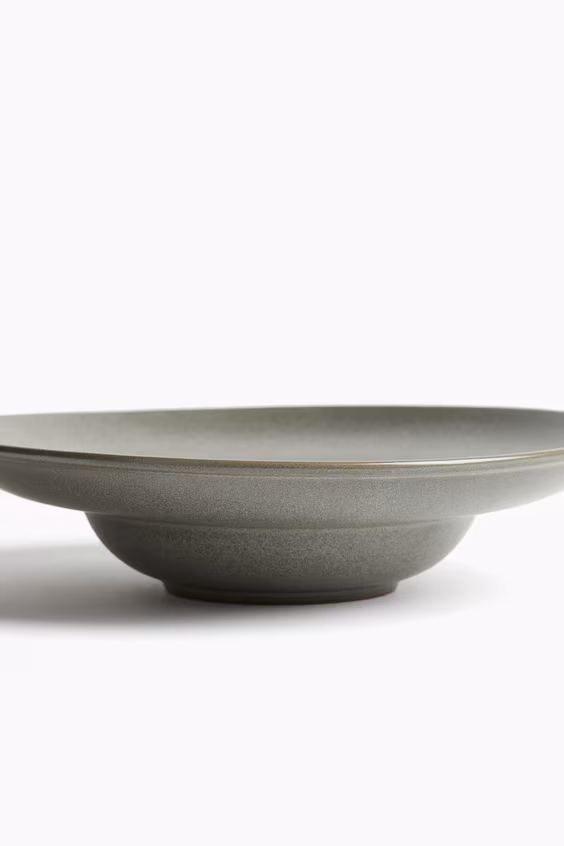 Набор из 2 мелких тарелок с глазурью