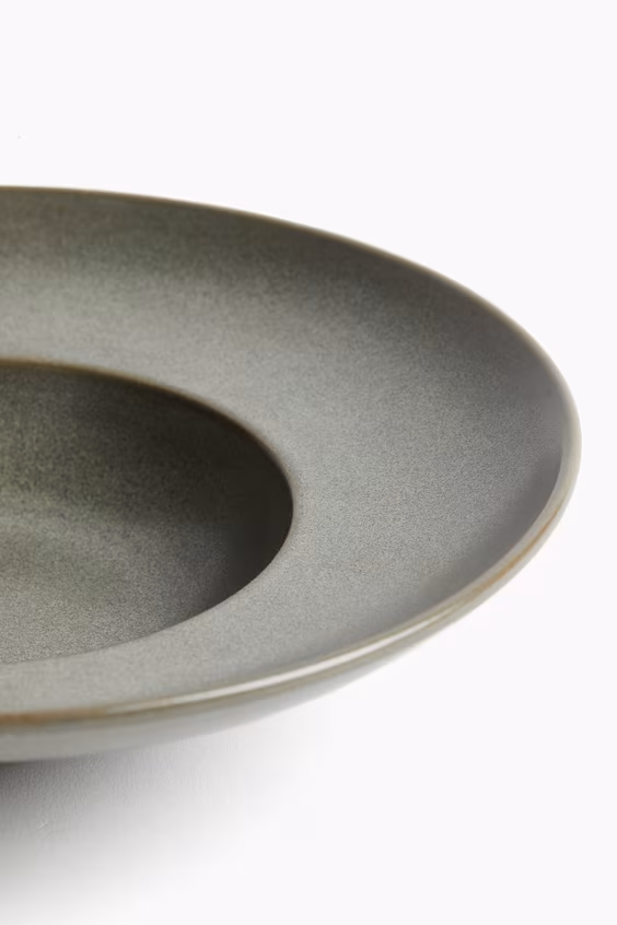 Набор из 2 мелких тарелок с глазурью