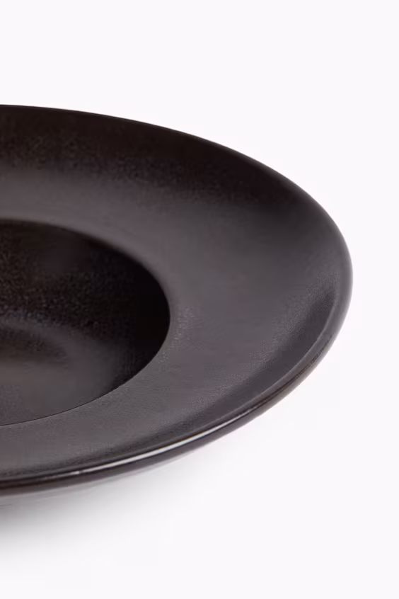 Набор из 2 маленьких глубоких тарелок со стеклянным покрытием