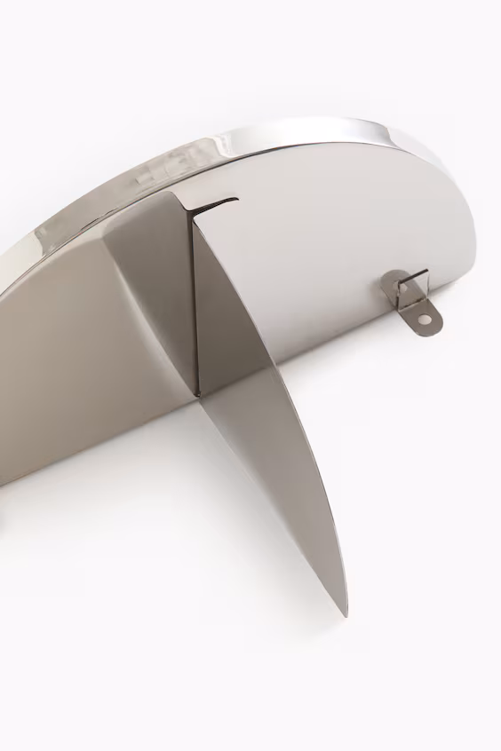 Настенная металлическая полка