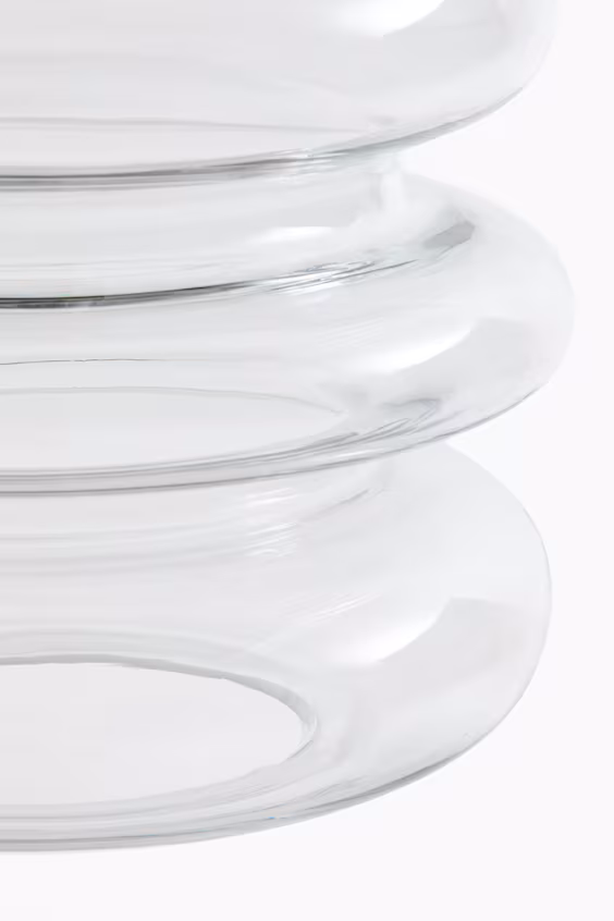 Подвесной светильник из стекла