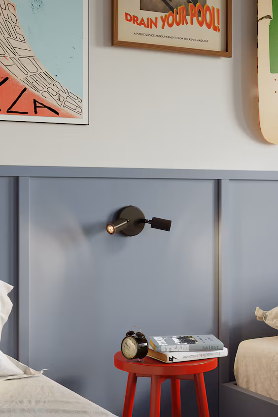 Бра с 2 точечными светильниками