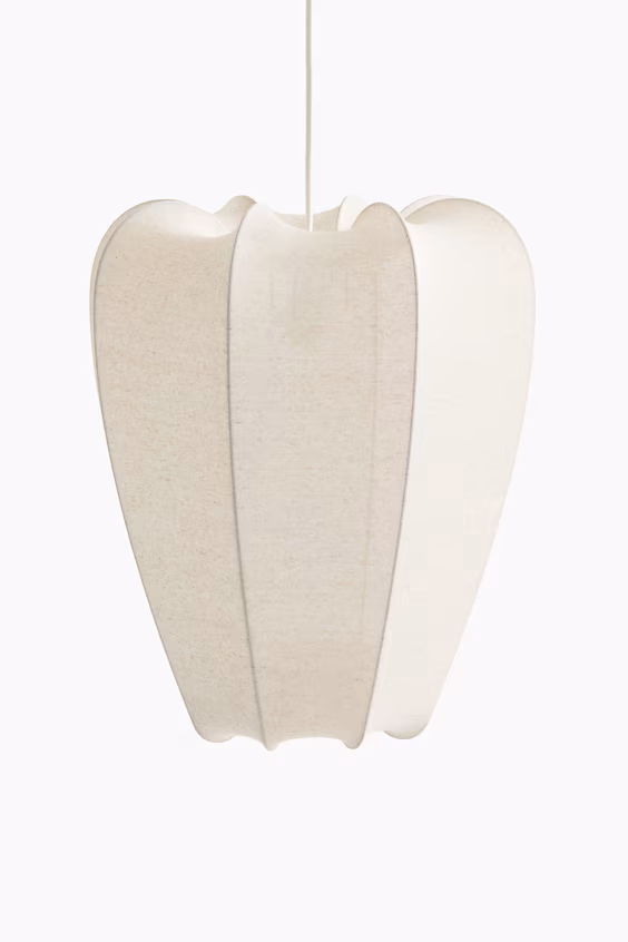 Люстра из смеси льна