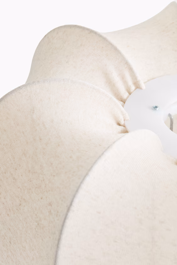 Люстра из смеси льна