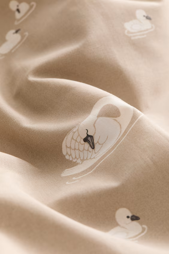 Комплект наволочек на одеяло для детской кроватки из хлопка