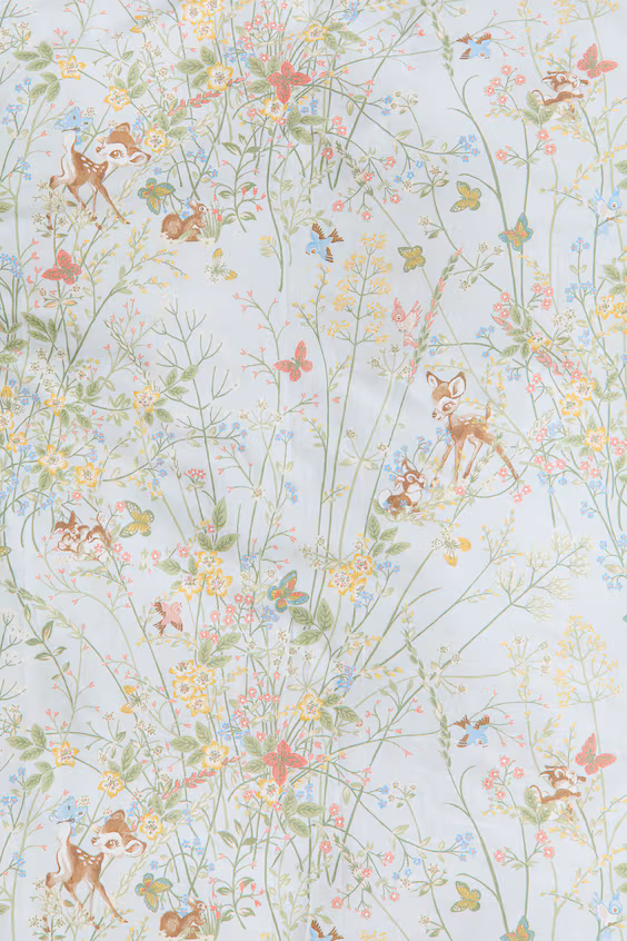 Комплект наволочек на одеяло из хлопка с принтом