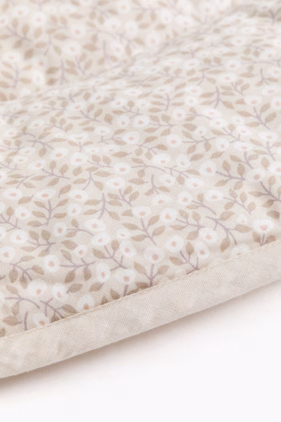 Коврик для младенцев из хлопка с принтом