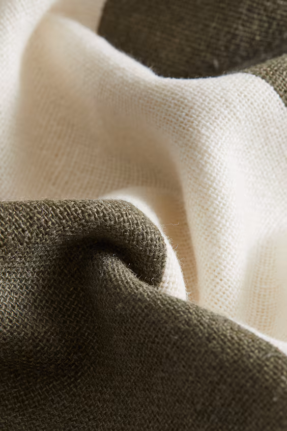 Наволочка из смесового льна