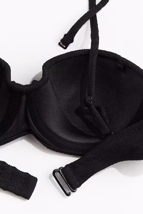 Балконет бикини с мягкими вставками