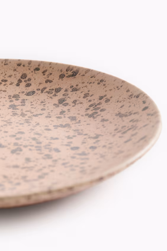 Фарфоровая тарелка для закусок