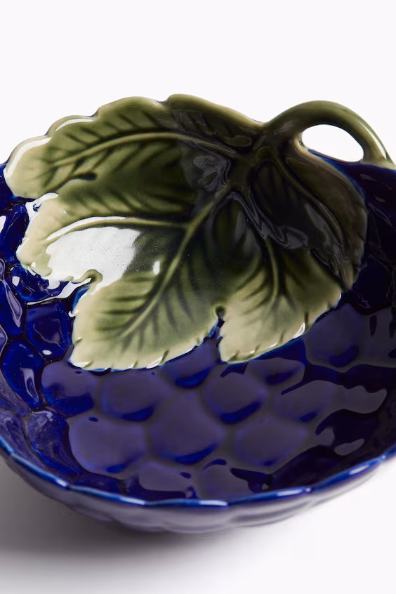 Маленькая фигуративная керамическая миска из каменной глины