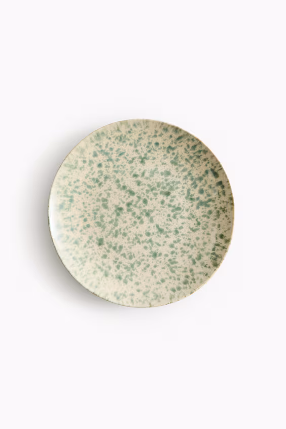Закусочная тарелка из керамики грес