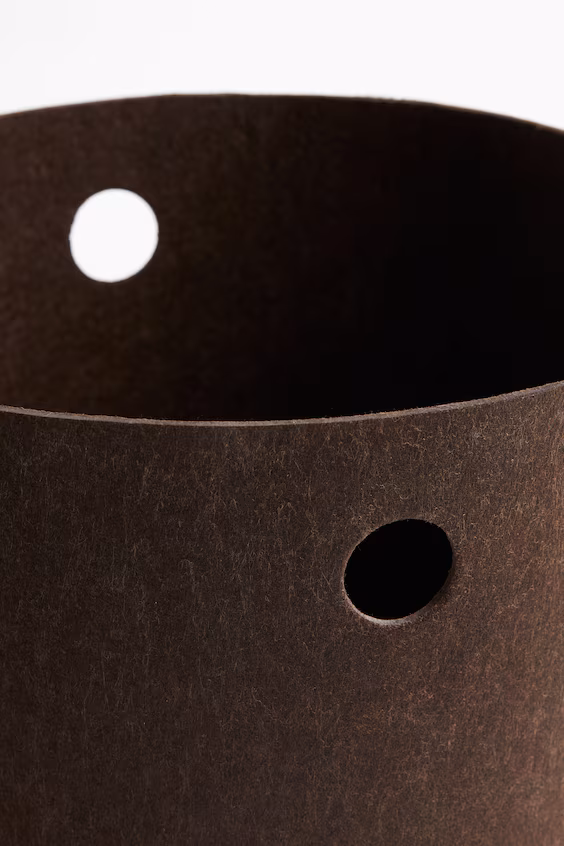 Большая корзина для хранения из фетра