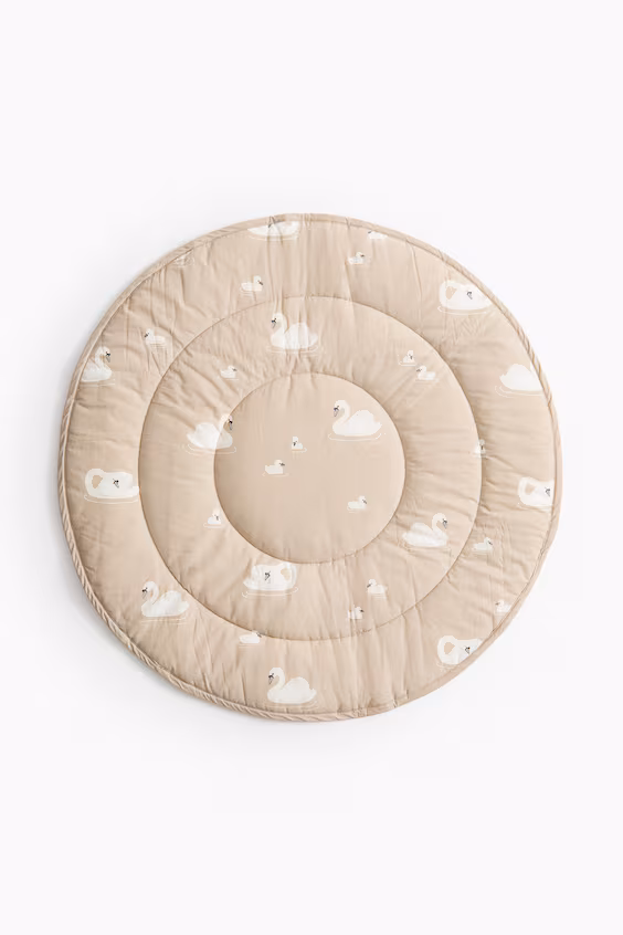 Коврик для младенцев из хлопковой ткани с узором