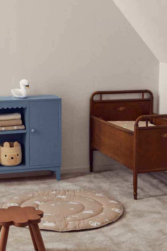 Коврик для младенцев из хлопковой ткани с узором