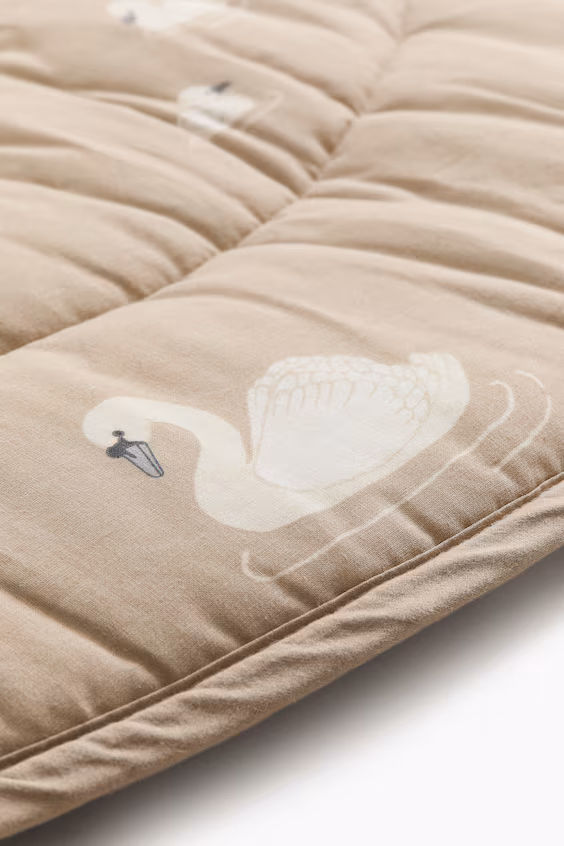 Коврик для младенцев из хлопковой ткани с узором