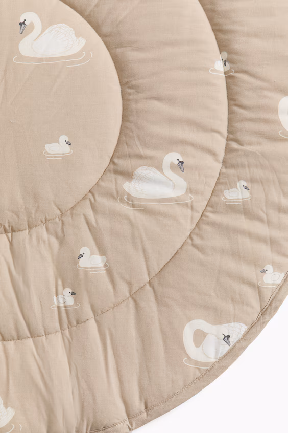 Коврик для младенцев из хлопковой ткани с узором