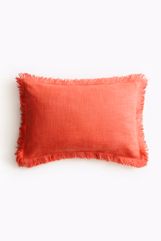 Чехол на подушку из ткани фламме