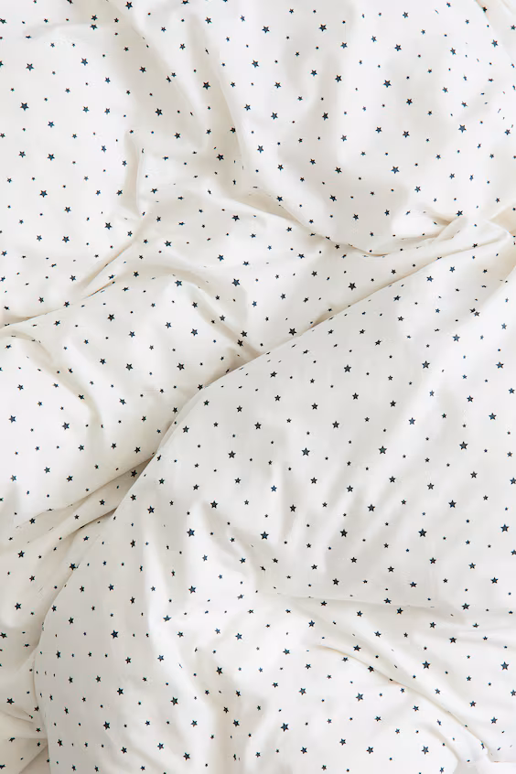 Однотонный комплект на односпальное одеяло с двух сторон