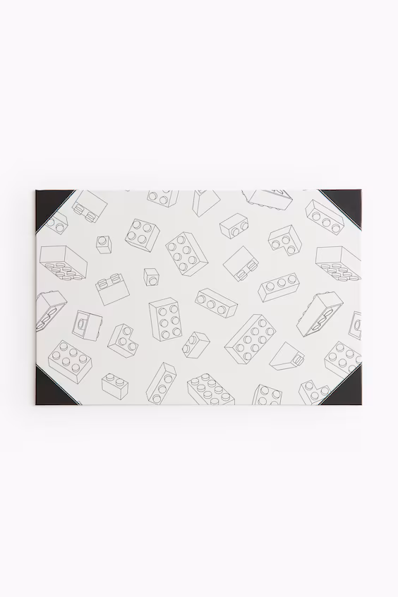 Коврик для письменного стола с узором