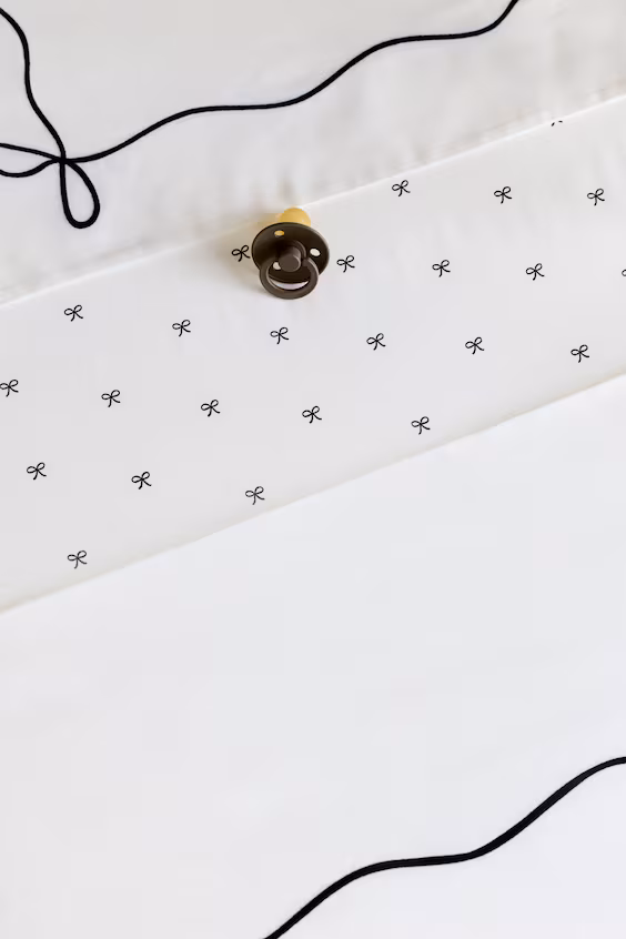 Пододеяльник-наволочка для детской кроватки