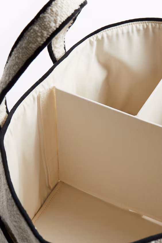 Сумка для пеленания из ткани букле