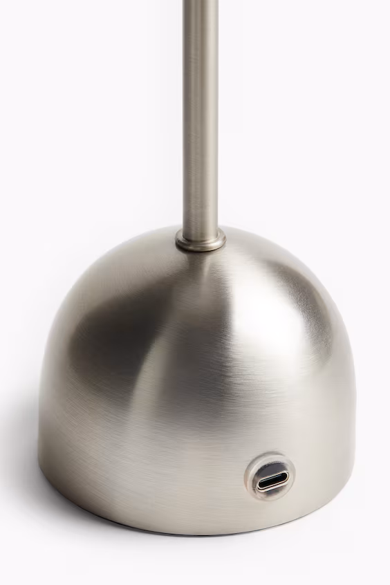 Подносной настольный фонарь с зарядкой