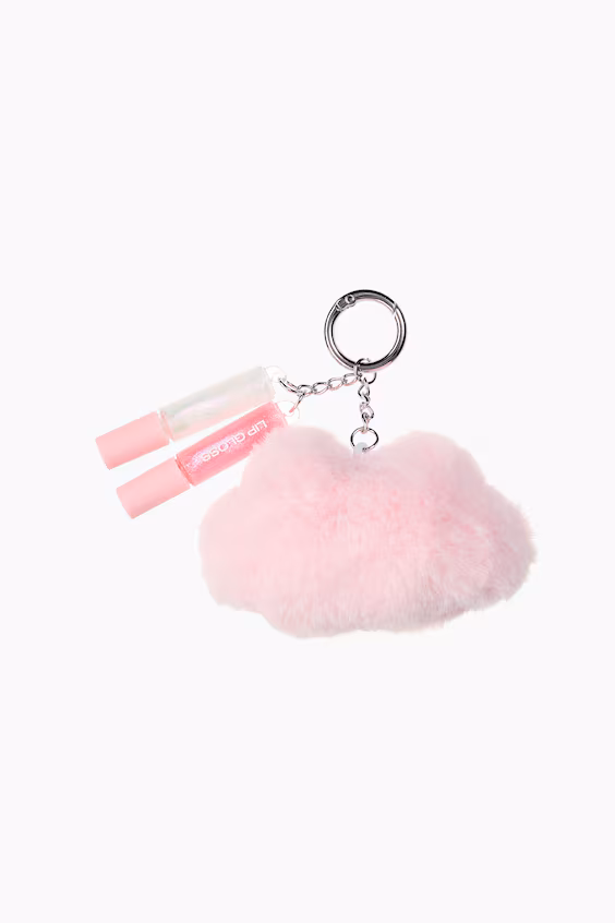 Брелок для ключей с блеском для губ