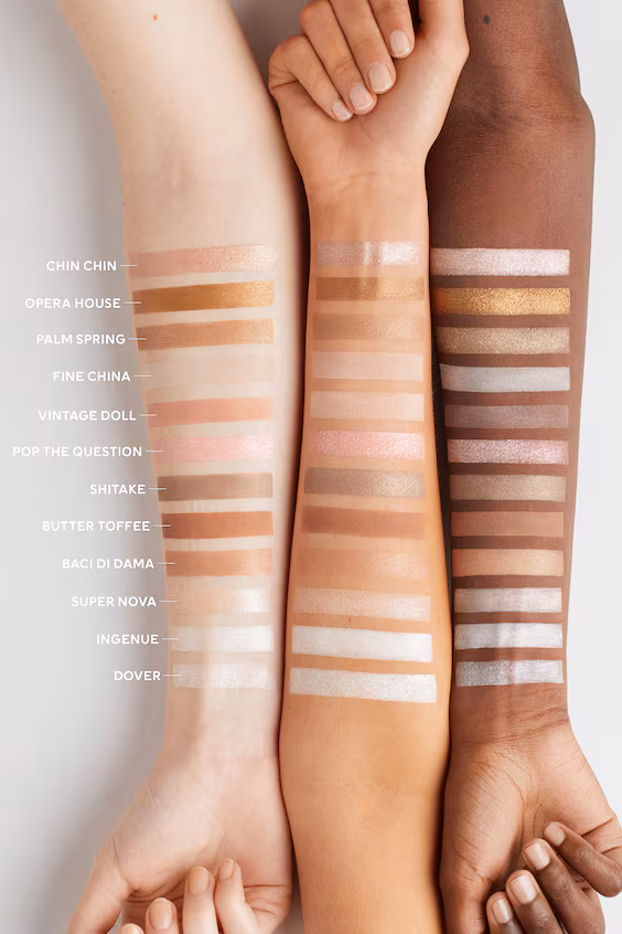 Тени для век