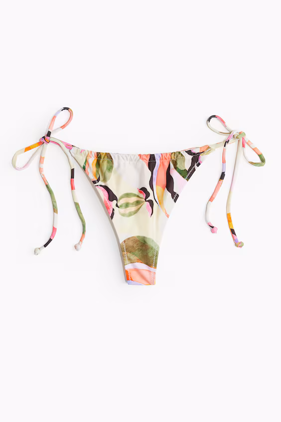 Трусики-бразилиана с завязками