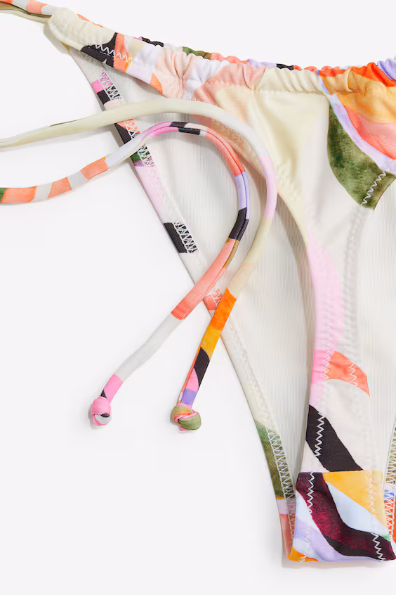 Трусики-бразилиана с завязками