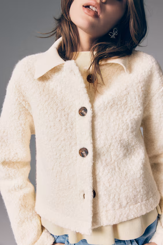 Пальто из искусственного меха