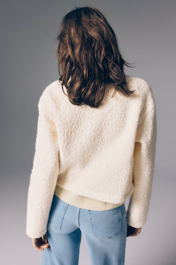 Пальто из искусственного меха